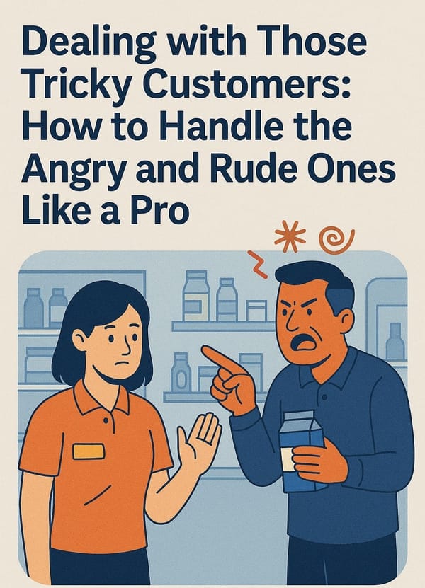 Dealing with Those Tricky Customers: How to Handle the Angry and Rude Ones Like a Pro