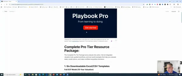 Playbook Pro pricing and value overview showing $12 per month